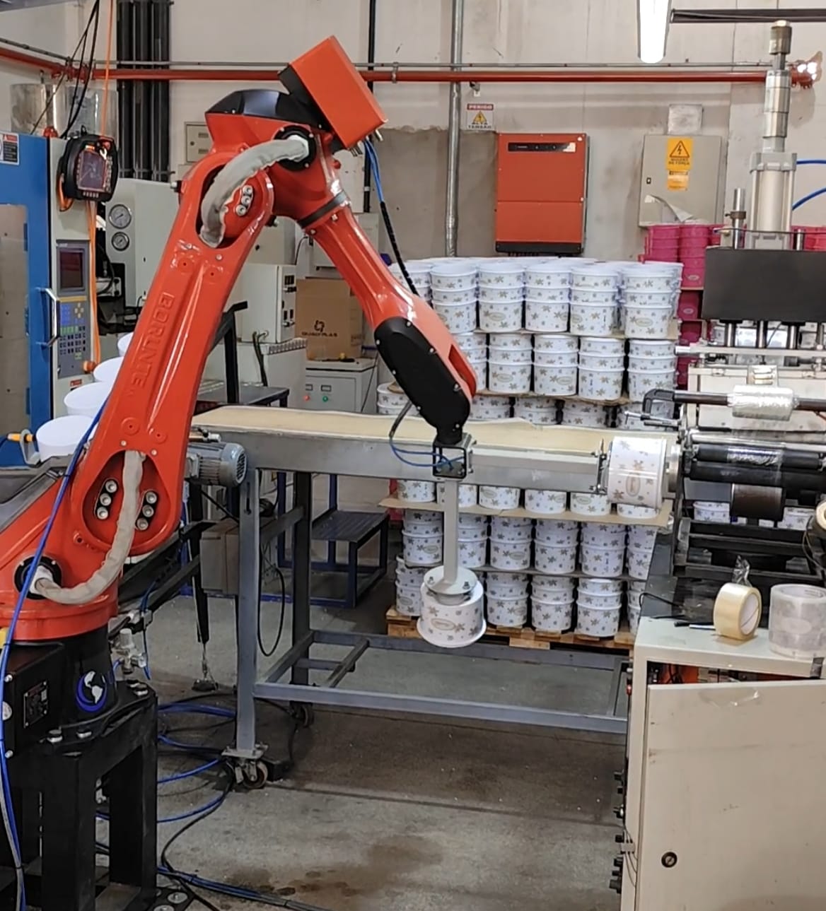 Robô 6 eixos Manipulador Borunte